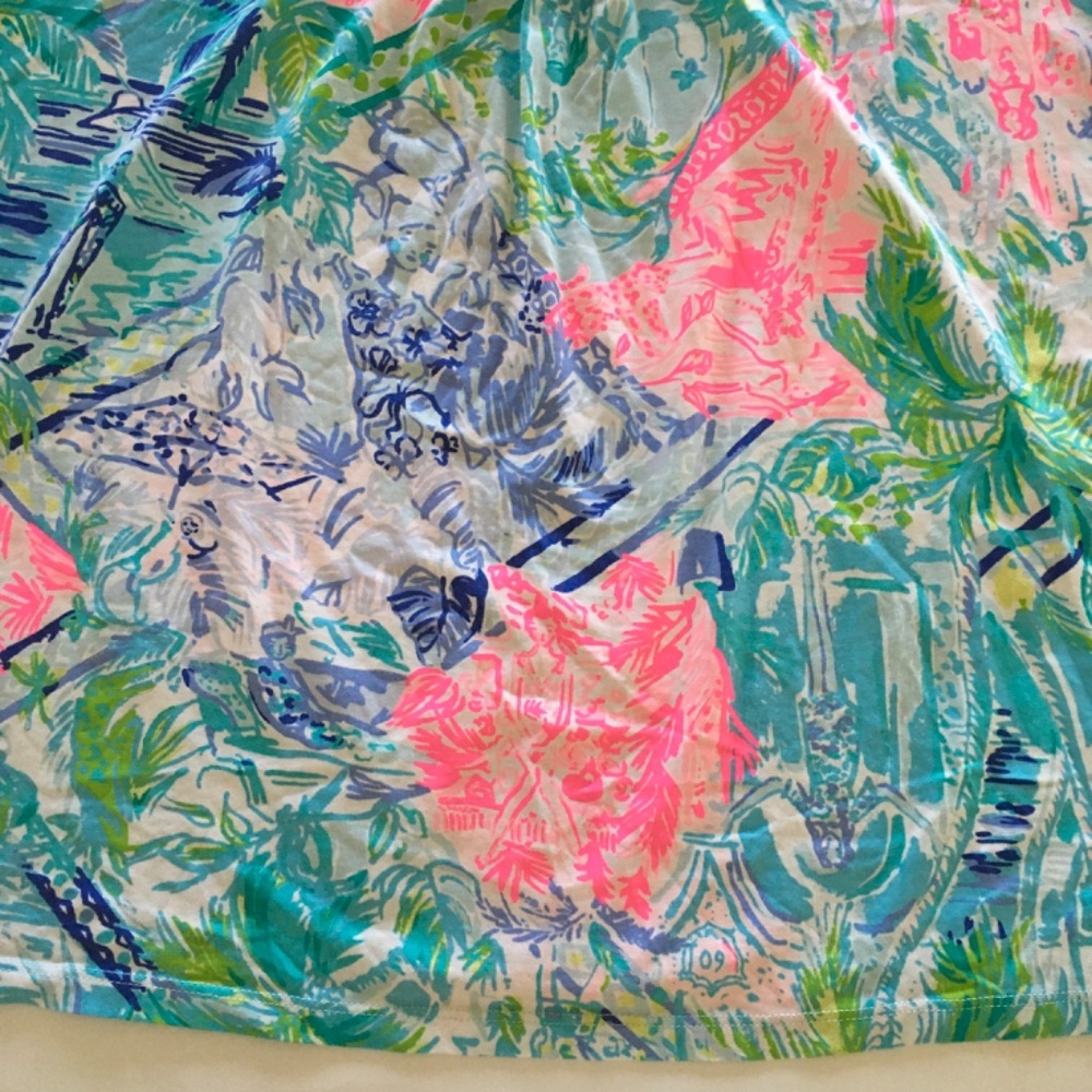 Lilly Pulitzer Bohemian Queen Amina Swing Dress Sz S Pima Cotton Hard To Find - Picture 12 of 16